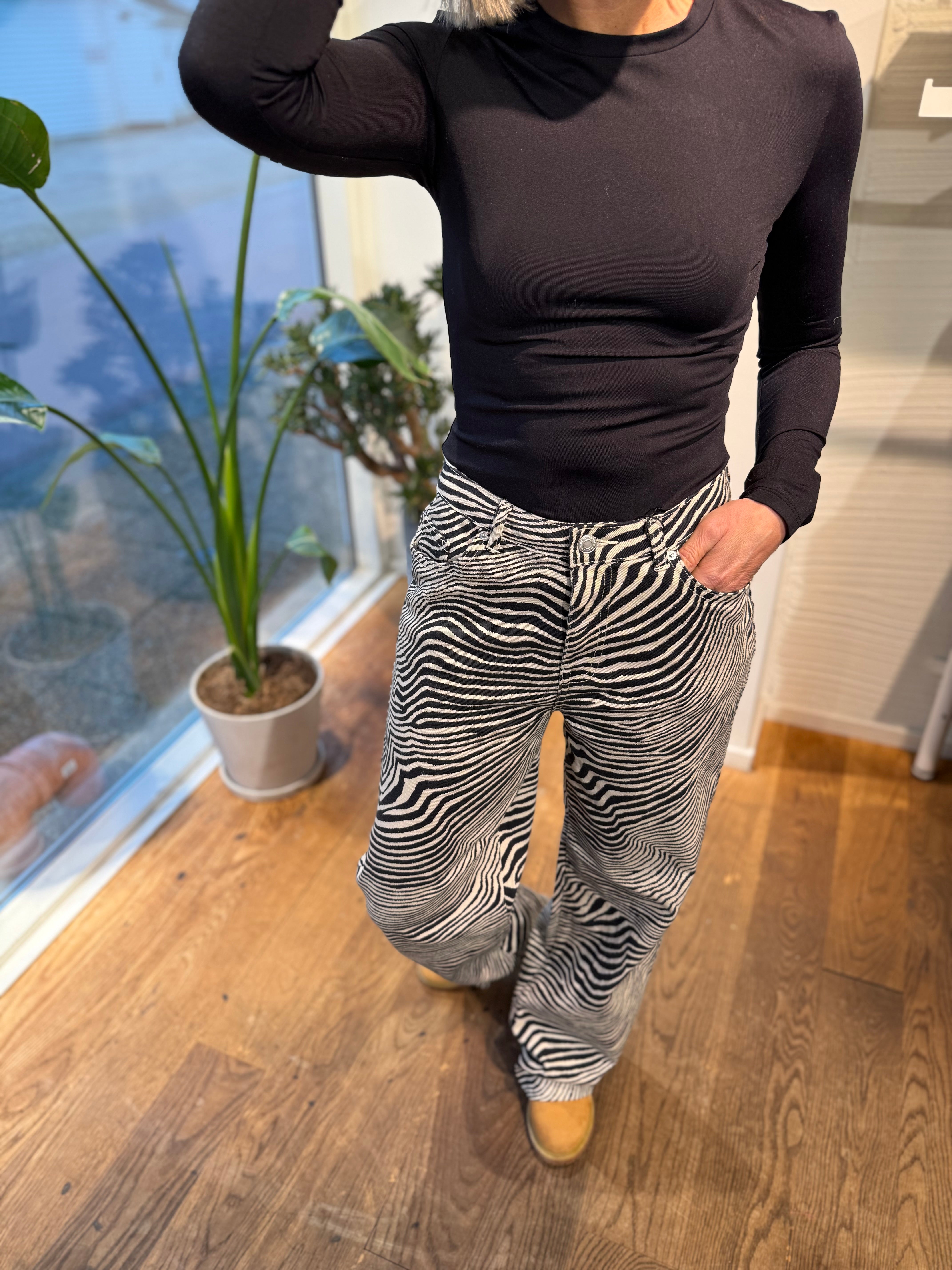 VMTESSA Jeans - Zebra